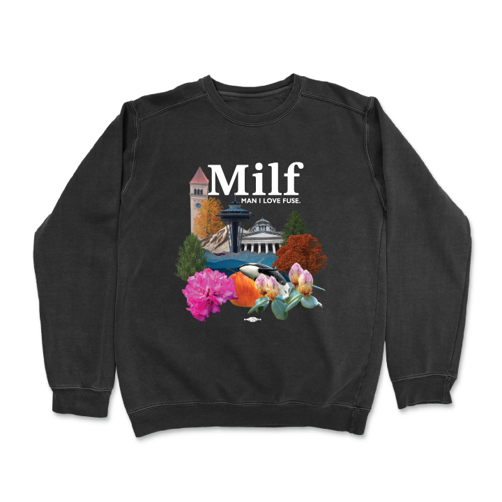 Milf (Black Crewneck Sweater)
