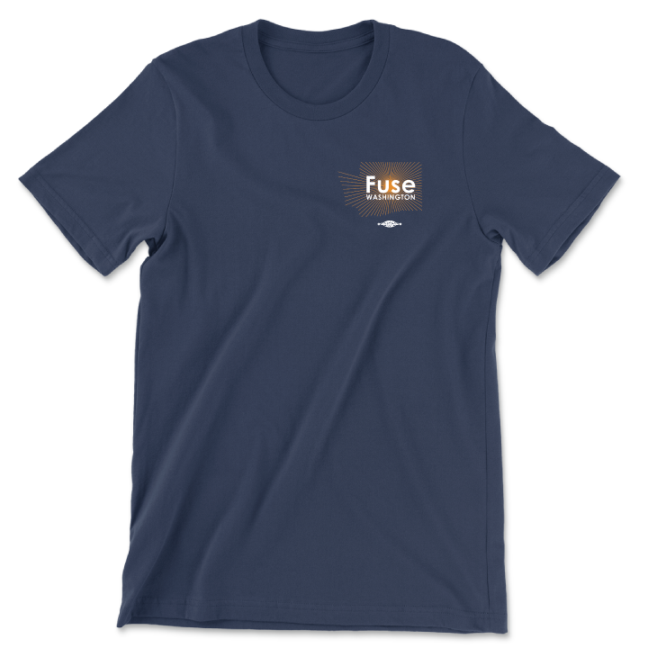 Fuse Washington (Navy Unisex Tee)