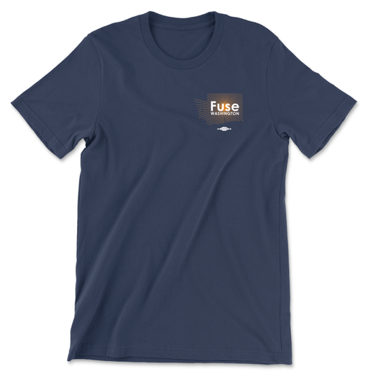 Fuse Washington (Navy Unisex Tee)