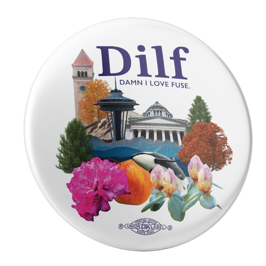 Dilf/Milf Combo (2.25" Pin-Back Buttons -- Pack Of Two!)