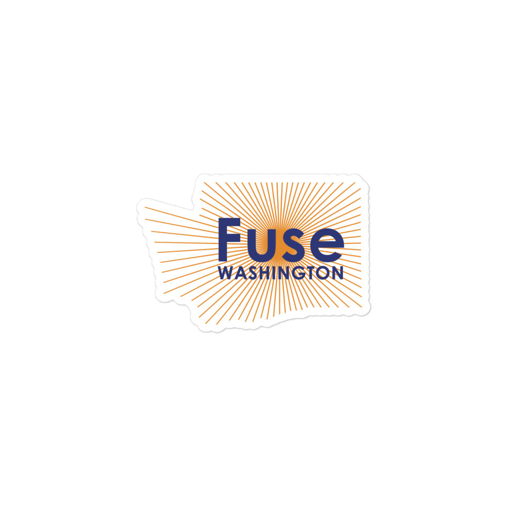 Fuse Logo - Bubble-free stickers