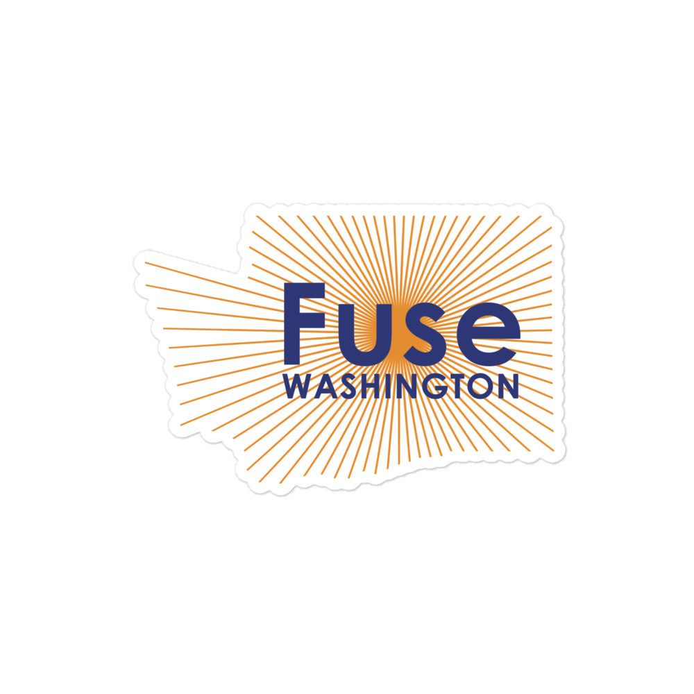 Fuse Logo - Bubble-free stickers