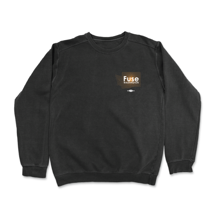 Fuse Washington (Black Crewneck Sweater)