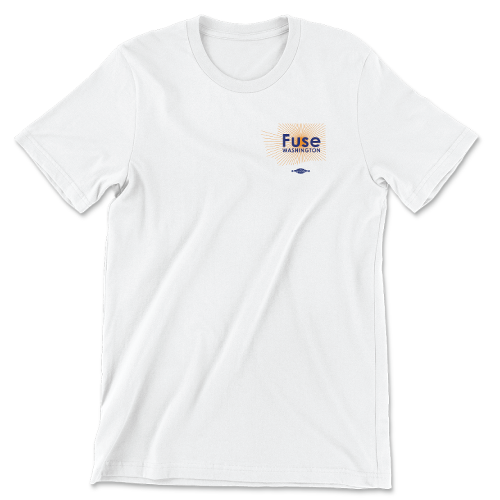 Fuse Washington (White Unisex Tee)