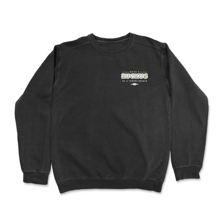 Troublemaker (Black Crewneck Sweater)