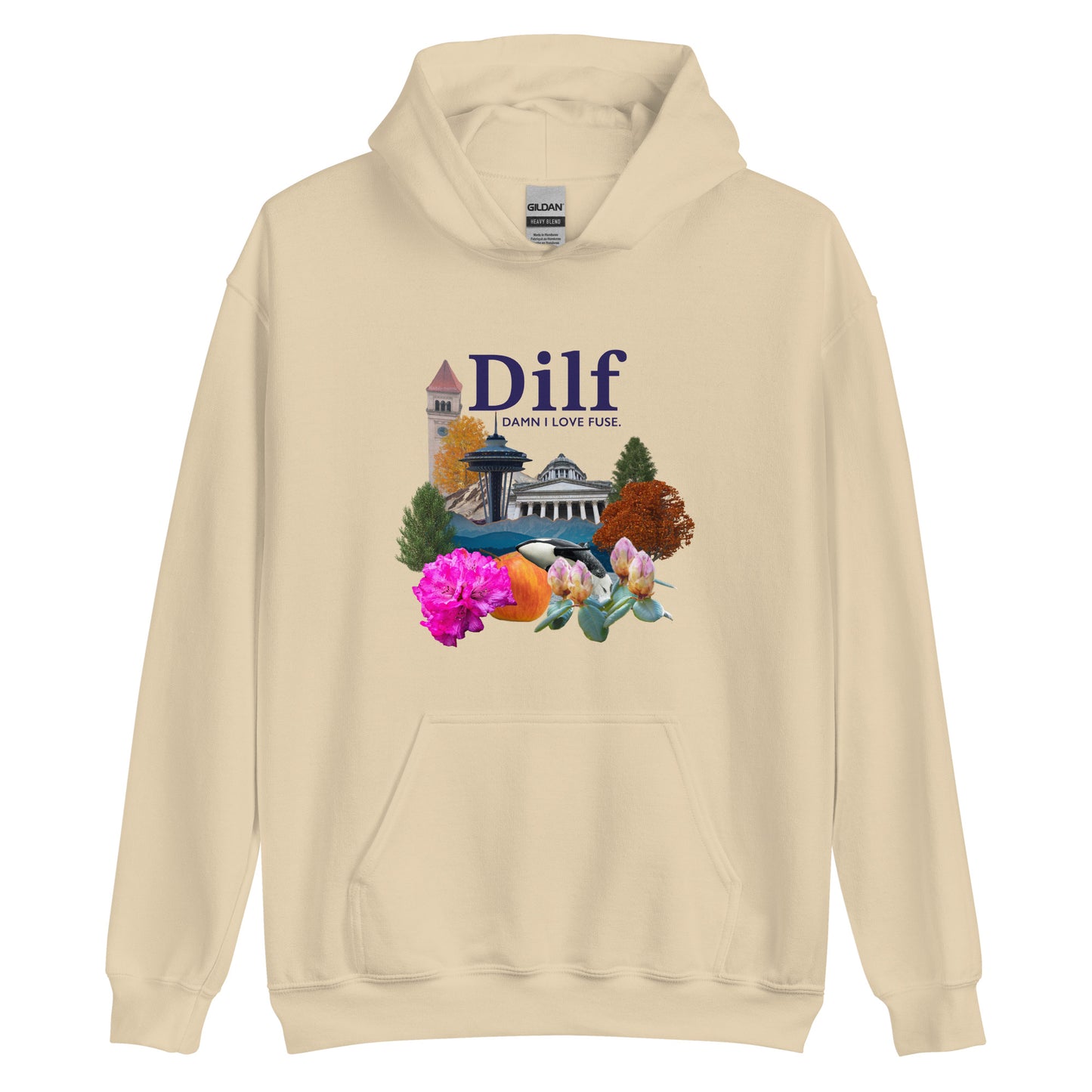 Dilf (Damn I love Fuse) - Unisex Hoodie