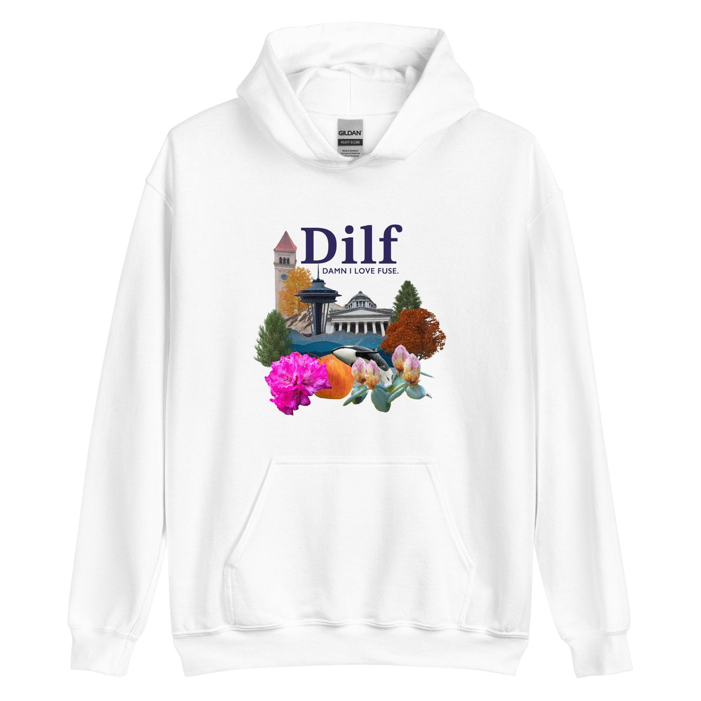 Dilf (Damn I love Fuse) - Unisex Hoodie